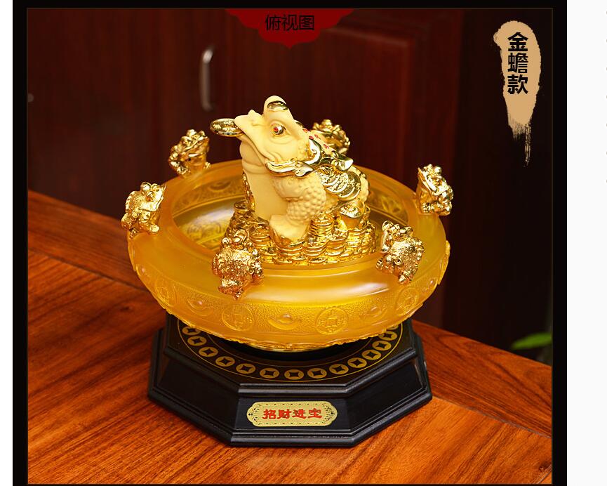 Cuenco de la Fortuna Dorado Ji - Home Office Feng Shui reseña y precio